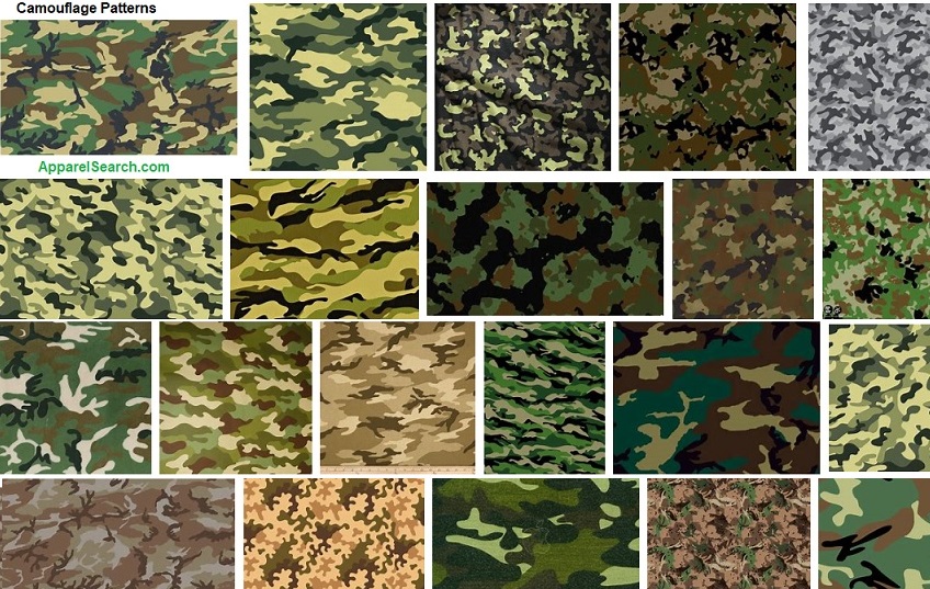 Camouflauge Print Patterns