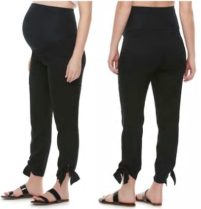 cotton maternity pants