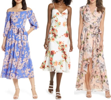 floral summer dresses