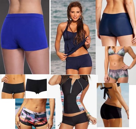 Women's Boysshorts Swimwear