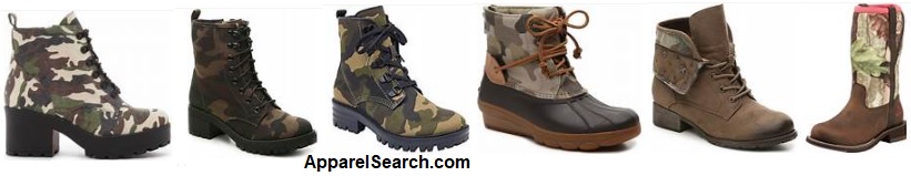 womens camo boots