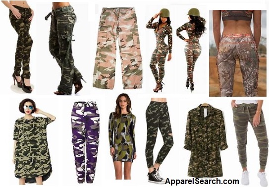 Women's Camo Clothing