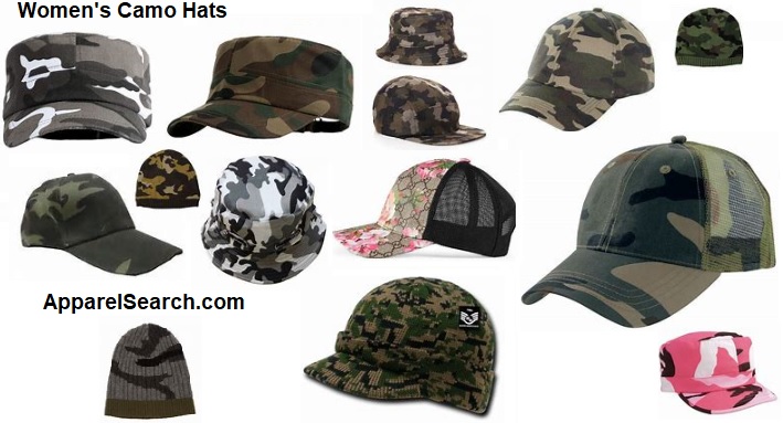 Women's Camo Hats