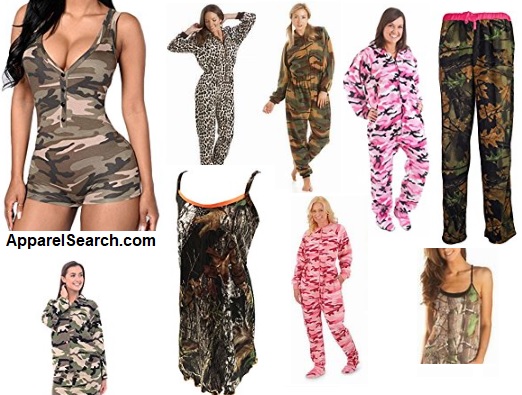 womens-camo-sleepwear