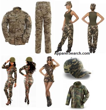 Women's Camo Uniforms