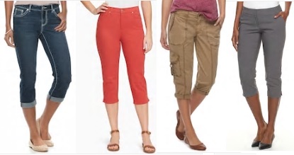 women's capri pants