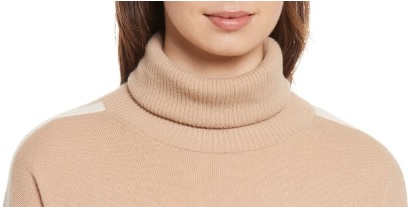 Women's Cashmere Turtleneck Top