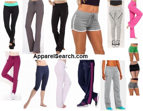 womens cotton athletic pants