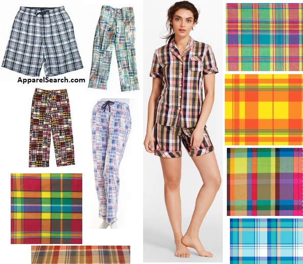 Women's Cotton Madras Loungwear