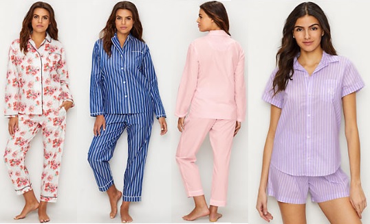 women's cotton pjs pajamas