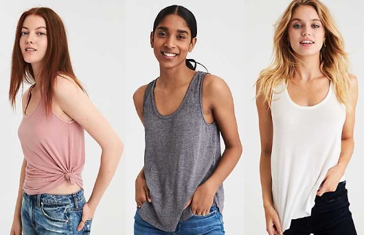 Women's Cotton Rib Tank Tops