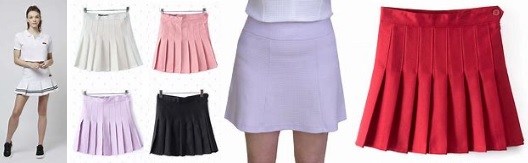 Women's Cotton Tennis Skirts