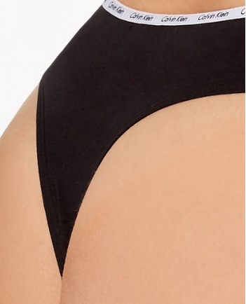 women's cotton thong back