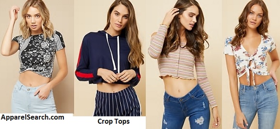 women's crop tops