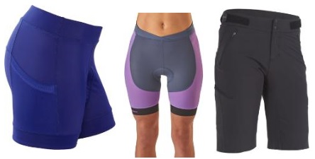 women's cycling shorts