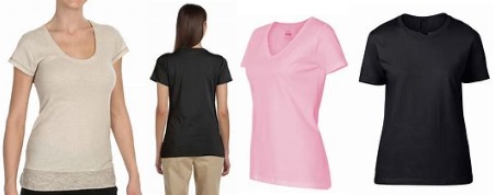 women's organic cotton tees