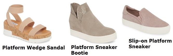 women's platform shoes