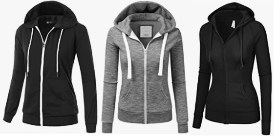 women's zip-up hoodies