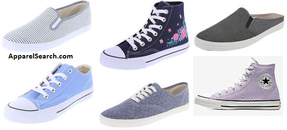 womens canvas shoes
