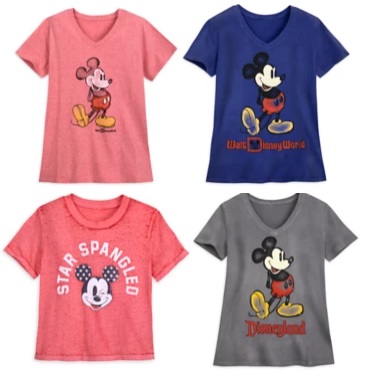 womens disney printed t-shirts