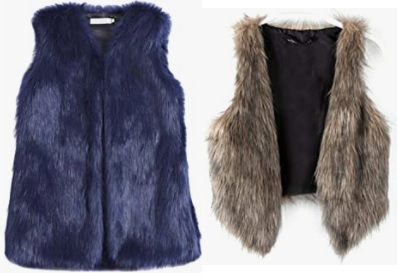 women's fur vests