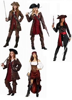 womens pirate clothing