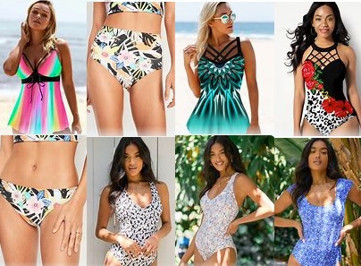 Women's Printed Swimwear