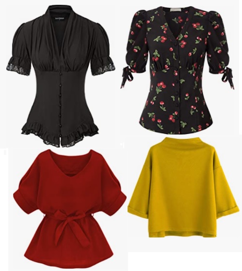 Women's Retro Blouses