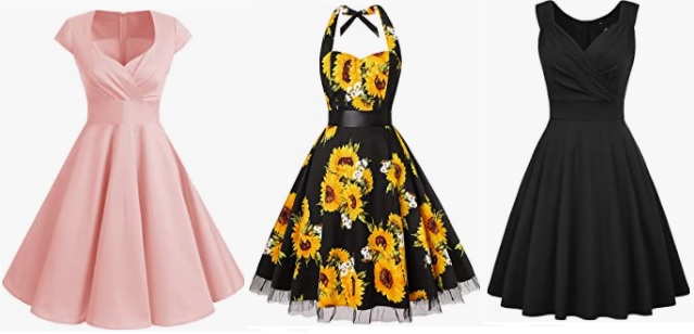 women's retro dresses