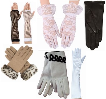 women's retro gloves