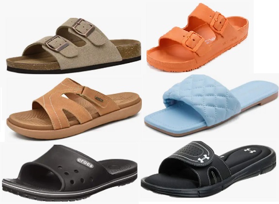 women's sandal slides