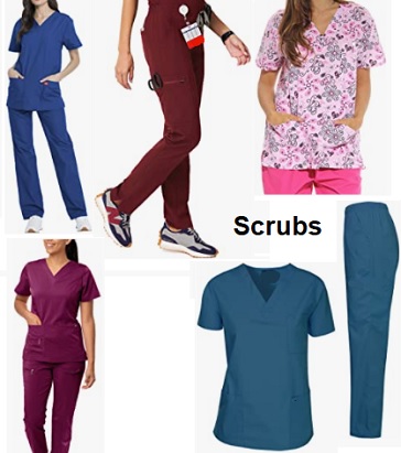 womens scrubs