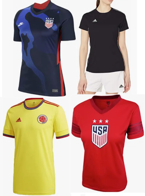 womens soccer shirts