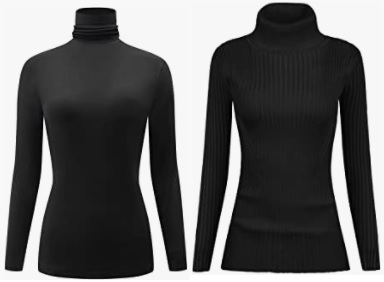 womens turtleneck tops