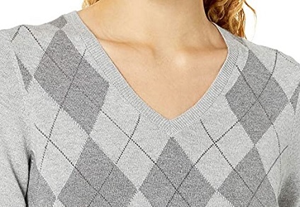women's v-neck sweater
