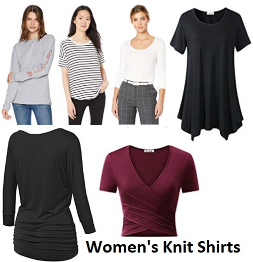 women's knit shirts