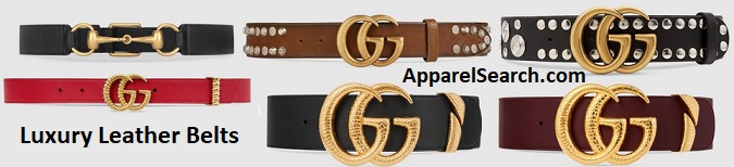 women's luxury leather belts