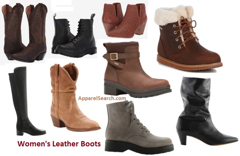 women's leather boots