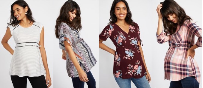 maternity blouses