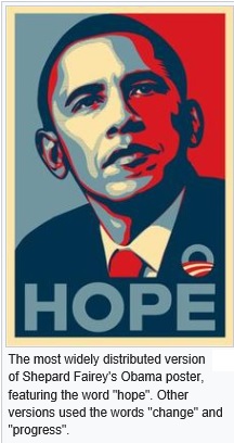 Popular Obama Hope Poster