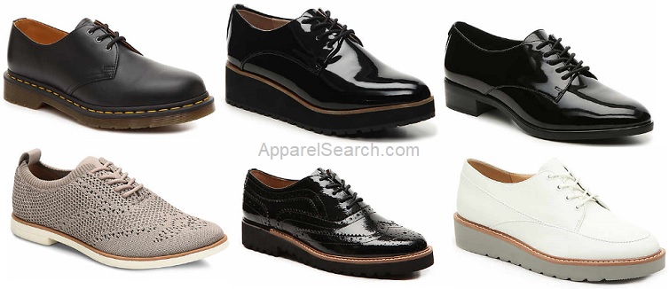 ladies oxfords