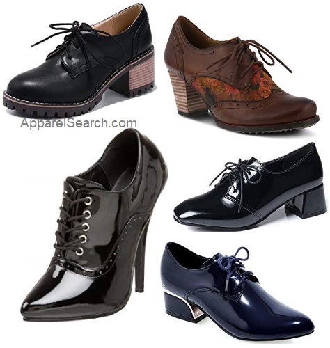 women's oxford pumps