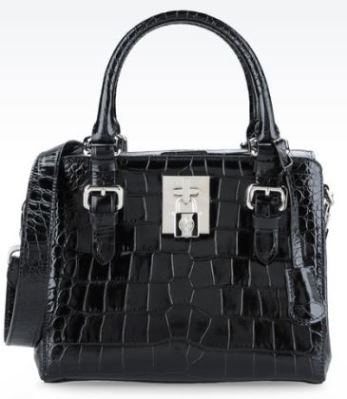 Giorgio Armani Small Bag in Printed Calfskin 2014