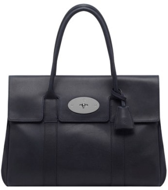 Mullberry Bayswater Midnight Blue Handbag