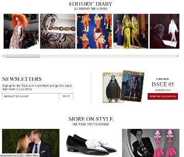 Style.com News January 2014