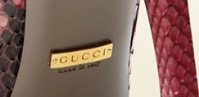 Gucci Logo Under Shoe Arch