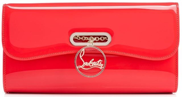 Christian Louboutin Riviera Clutch Red