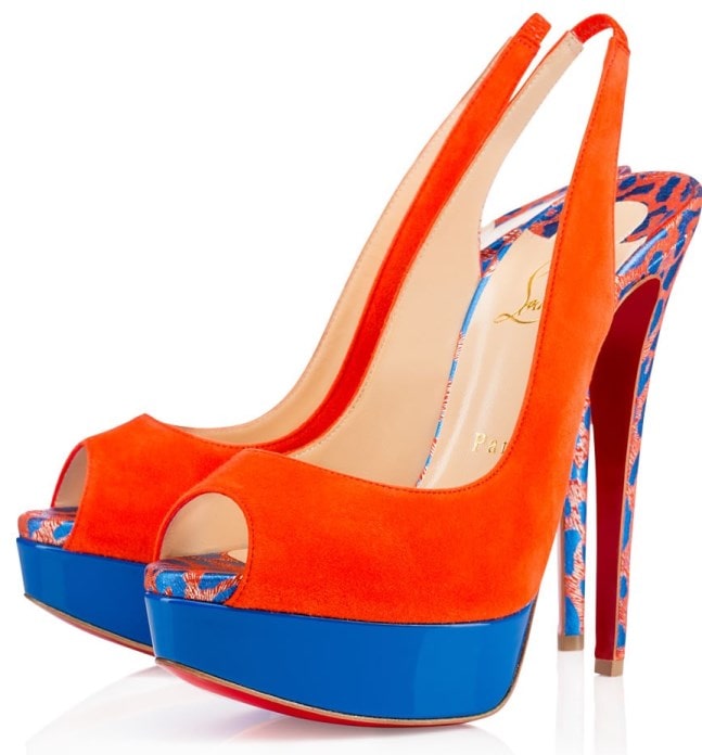 Christian Louboutin Lady Peep Sling