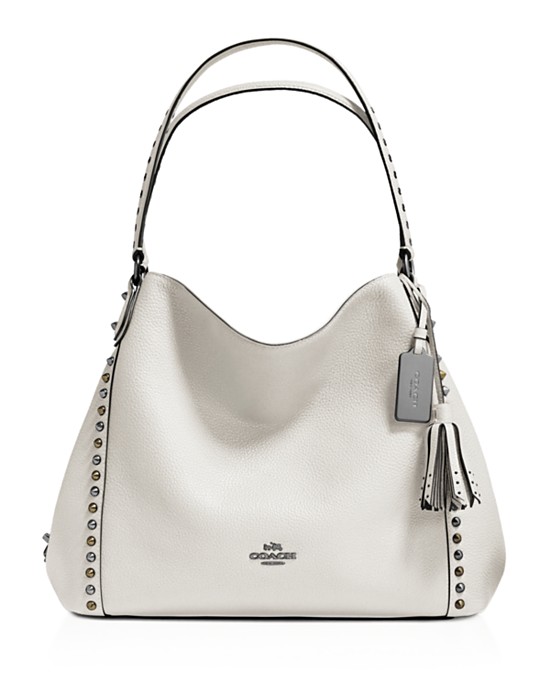 Coach Edie Shoulder Bag with Outline Studs