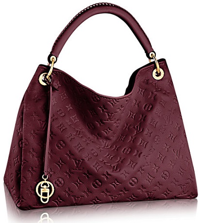 Louis Vuitton Artsy MM Raisin Color Handbag